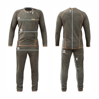 Комплект термобілизни Tramp Microfleece Сірий S (UTRUM-020-grey-S)