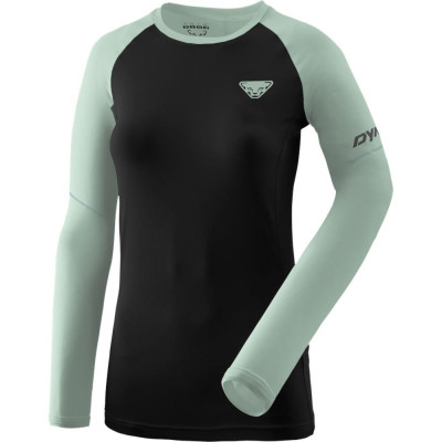 Лонгслів Dynafit Alpine Pro L/S Tee Wms 71157 0913 - 44/38 - чорний/блакитний (016.002.2715)
