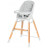 Стілець для годування Espiro SENSE 27 WHITE GRAY (5906724203381)