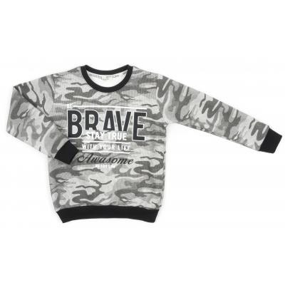 Кофта дитяча Breeze &quot;BRAVE&quot; (13870-140B-gray)
