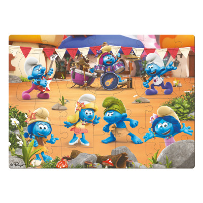 Пазл DoDo великий на підлогу The Smurfs. Музика грає (200619)