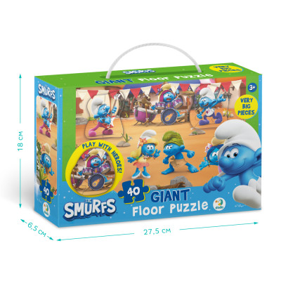 Пазл DoDo великий на підлогу The Smurfs. Музика грає (200619)