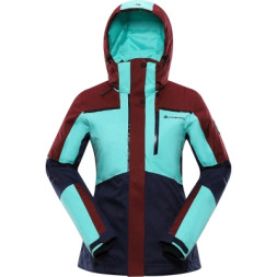 Куртка Alpine Pro Malefa LJCY546 547 бірюзовий/синій M (007.016.0300)