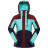 Куртка Alpine Pro Malefa LJCY546 547 бірюзовий/синій M (007.016.0300)