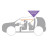 Додаткове дзеркало заднього огляду DreamBaby EZY-FIT Grey (G1228BB)