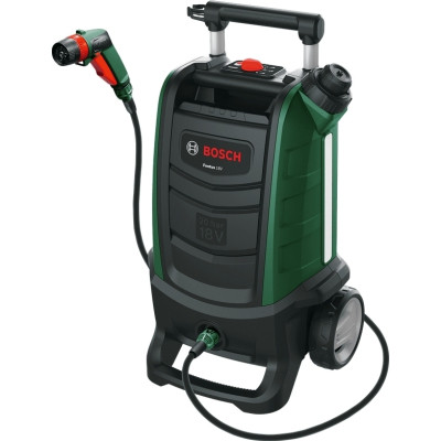Мийка високого тиску Bosch Fontus 18V, 18V, 20бар, 386л/год (без АКБ та ЗП) (0.600.8B6.102)