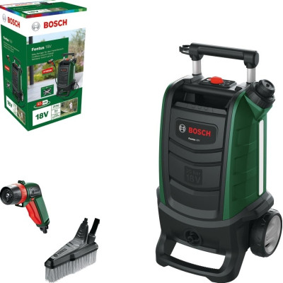 Мийка високого тиску Bosch Fontus 18V, 18V, 20бар, 386л/год (без АКБ та ЗП) (0.600.8B6.102)