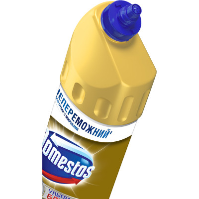 Средство для чистки унитаза Domestos Ультра Блеск 1 л (8714100707876)