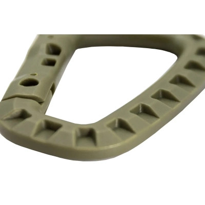 Карабін туристичний Tramp Набір 3 шт пластикових Green (UTRA-304-green)