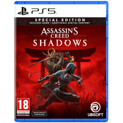 Гра Sony Assassin`s Creed Shadows Special Edition, BD диск (3307216292951)