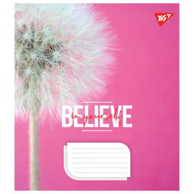 Зошит Yes Believe in yourself 48 аркушів лінія (767123)