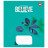 Зошит Yes Believe in yourself 48 аркушів лінія (767123)