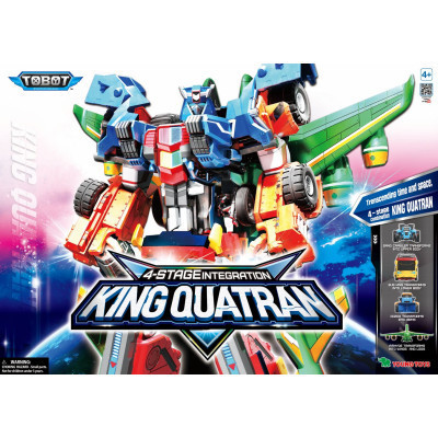 Трансформер Tobot Детективи Галактики С3 Кінг Квартан (301138)