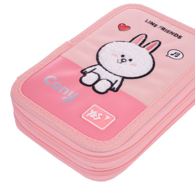 Пенал Yes Line Friends Pretty Choco and Cony HP-01 твердий подвійний (533638)