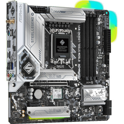 Материнська плата ASRock B760M STEEL LEGEND WIFI