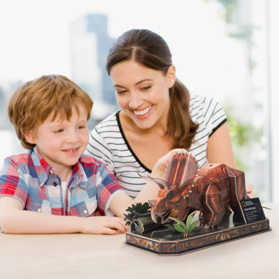 Пазл Cubic Fun 3D National Geographic Dino Трицератопс (DS1052h)