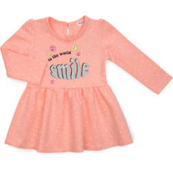 Плаття дитяче Breeze &quot;SMILE&quot; (16624-80G-peach)