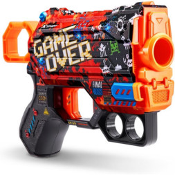 Іграшкова зброя Zuru X-Shot Швидкострільний бластер Skins Menace Game Over (8 патронів) (36515B)