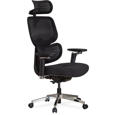 Офісне крісло Mealux D2 Air Fabric Black (HF-D2 F/B)
