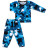 Піжама дитяча Breeze трикотажна (17828-92G-blue)
