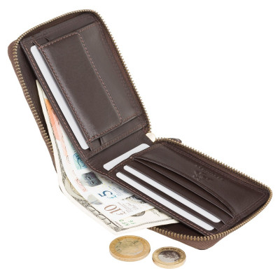 Гаманець Visconti HT14 Camden з RFID Chocolate (HT14 CHOC)