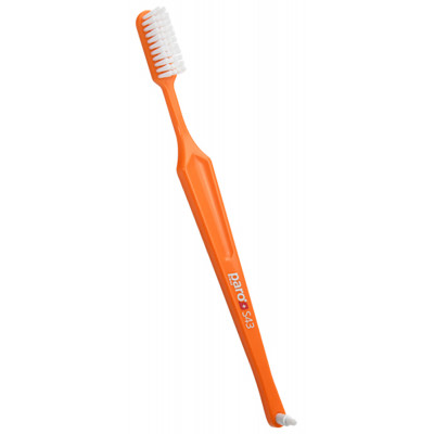 Зубна щітка Paro Swiss S43 м&#039;яка помаранчева (7610458007099-orange)