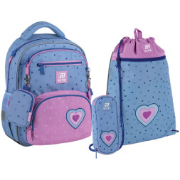 Шкільний набір Kite Education Lovely 773 (рюкзак, пенал, сумка) (SET_K25-773M-1)