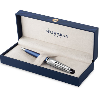 Ручка кулькова Waterman EXPERT Deluxe Metallic Blue CT BP (20 051)