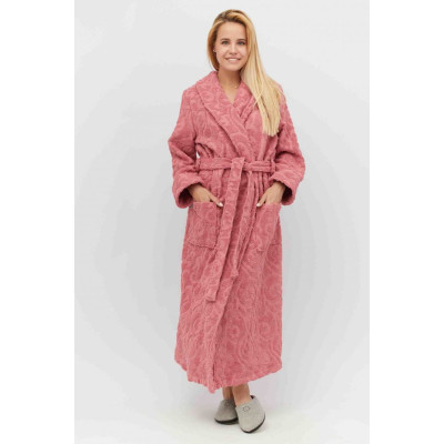 Халат Прованс махровий жіночий ANNETTE Roseрозмір XL (011219)