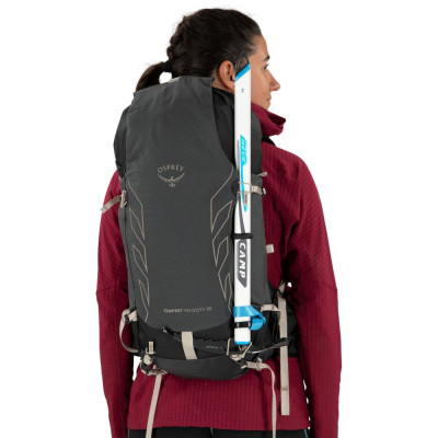 Рюкзак туристичний Osprey Tempest Velocity 30 dark charcoal/chiru tan - WM/L - чорний (009.3549)