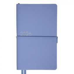 Тижневик Leo planner датований 2026 &quot;Glory&quot;, м‘який, блакитний, 352 сторінки (252631)