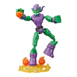 Фігурка для геймерів Hasbro Spider-Man Bend and Flex Зелений гоблін 15 см (E7335_E8973)