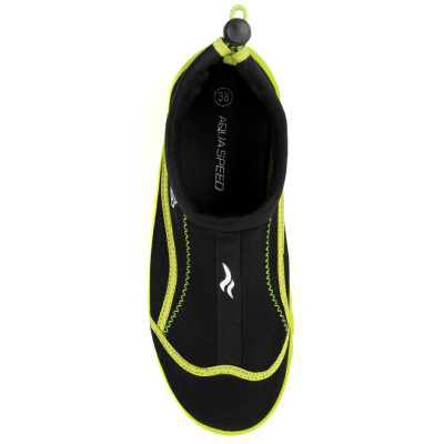 Аквашузи Aqua Speed Aqua Shoe Model 704-18 чорний, жовтий 35 (5908217691590)