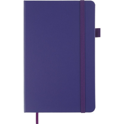 Книга записна Buromax Etalon 125x195 мм 96 аркушів в точку обкладинка зі штучної шкіри Фіолетова (BM.291360-07)