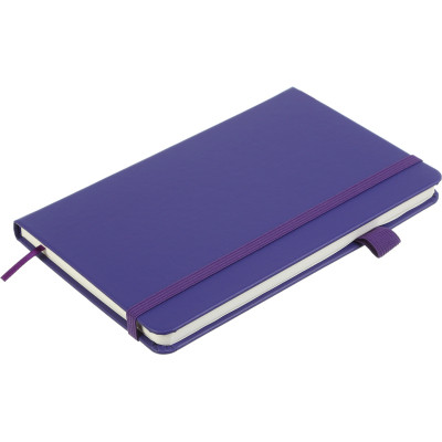 Книга записна Buromax Etalon 125x195 мм 96 аркушів в точку обкладинка зі штучної шкіри Фіолетова (BM.291360-07)