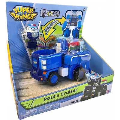Ігровий набір Super Wings Transforming Vehicles Paul, Пол (EU720315)