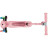 Самокат Globber Go Up Sporty Led пастельно-рожевий (452-710-4)