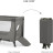Дитячий манеж Kinderkraft Joy 2 Dark Grey (5902533925117)