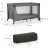 Дитячий манеж Kinderkraft Joy 2 Dark Grey (5902533925117)