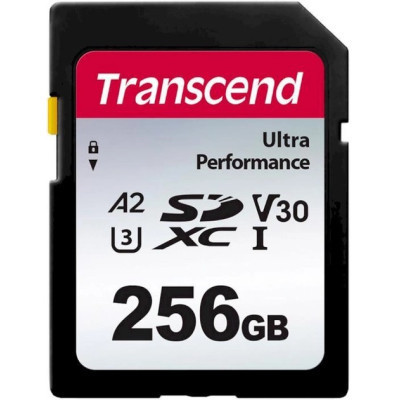 Карта пам&#039;яті Transcend 256GB SD class 10 UHS-I U3 4K (TS256GSDC340S)