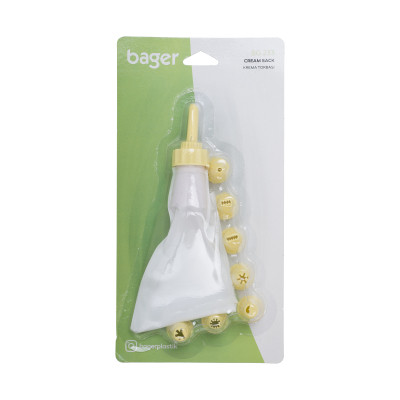 Мішок кондитерський Bager Mix Color + 8 насадок (BG-233)