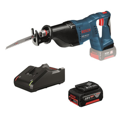 Шабельна пила Bosch GKS 18 V-LI + GBA 18 4,0 Ач + GAL 18V-40 (0.615.990.L6H)