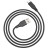Дата кабель USB 2.0 AM to Type-C 1.2m 3.0A TPE C3-04 Black Acefast (6974316280866)