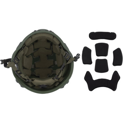 Шолом військовий Ukrainian Armor MICH Буйтур 1.0, розмір M, зелений (MICHMRG)