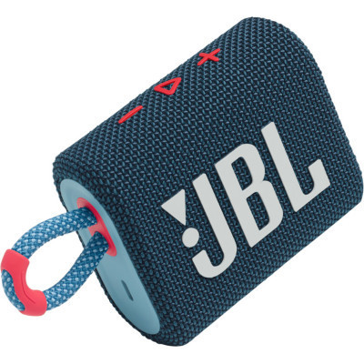 Акустична система JBL Go 3 Blue Coral (JBLGO3BLUP)