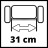 Аератор Einhell скарифікатор GC-SA 1231/1 (3420640)