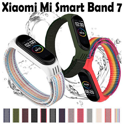 Ремінець до фітнес браслета BeCover Nylon Style для Xiaomi Mi Smart Band 7 Lime (707662)