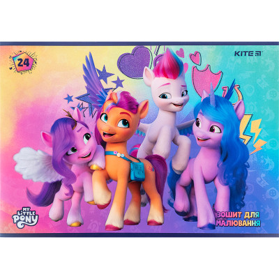 Альбом для малювання Kite My Little Pony 24 аркушів (LP24-242)
