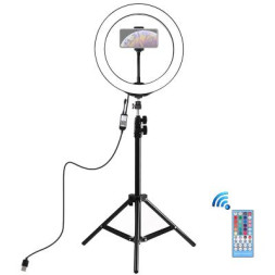 Набір блогера Puluz Ring USB LED lamp PKT3043 10&quot; + tripod 1.1 м (PKT3043)