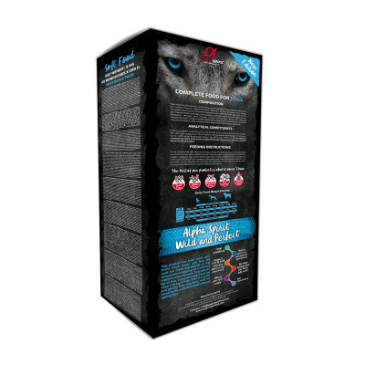 Напіввологий корм для собак Alpha Spirit Semi-moist WILD FISH BAG 9 кг (8436586310141)